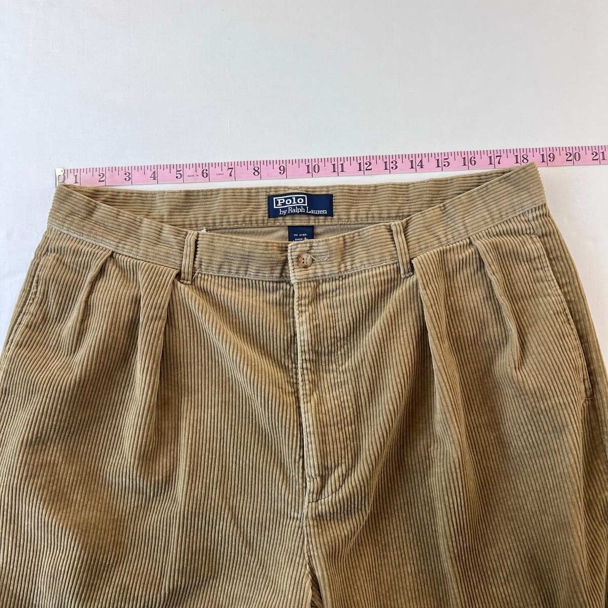 ラルフローレン POLO CORDS TALON MADE IN USA POLO CORDS / 90's Tuck