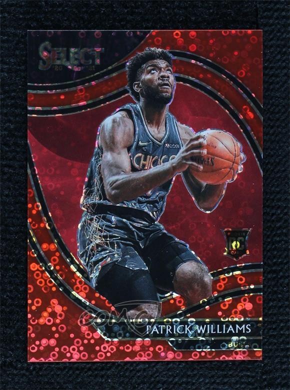 2020-21 Panini Select Courtside Red Disco Prizm 32/49 Patrick Williams Rookie RC