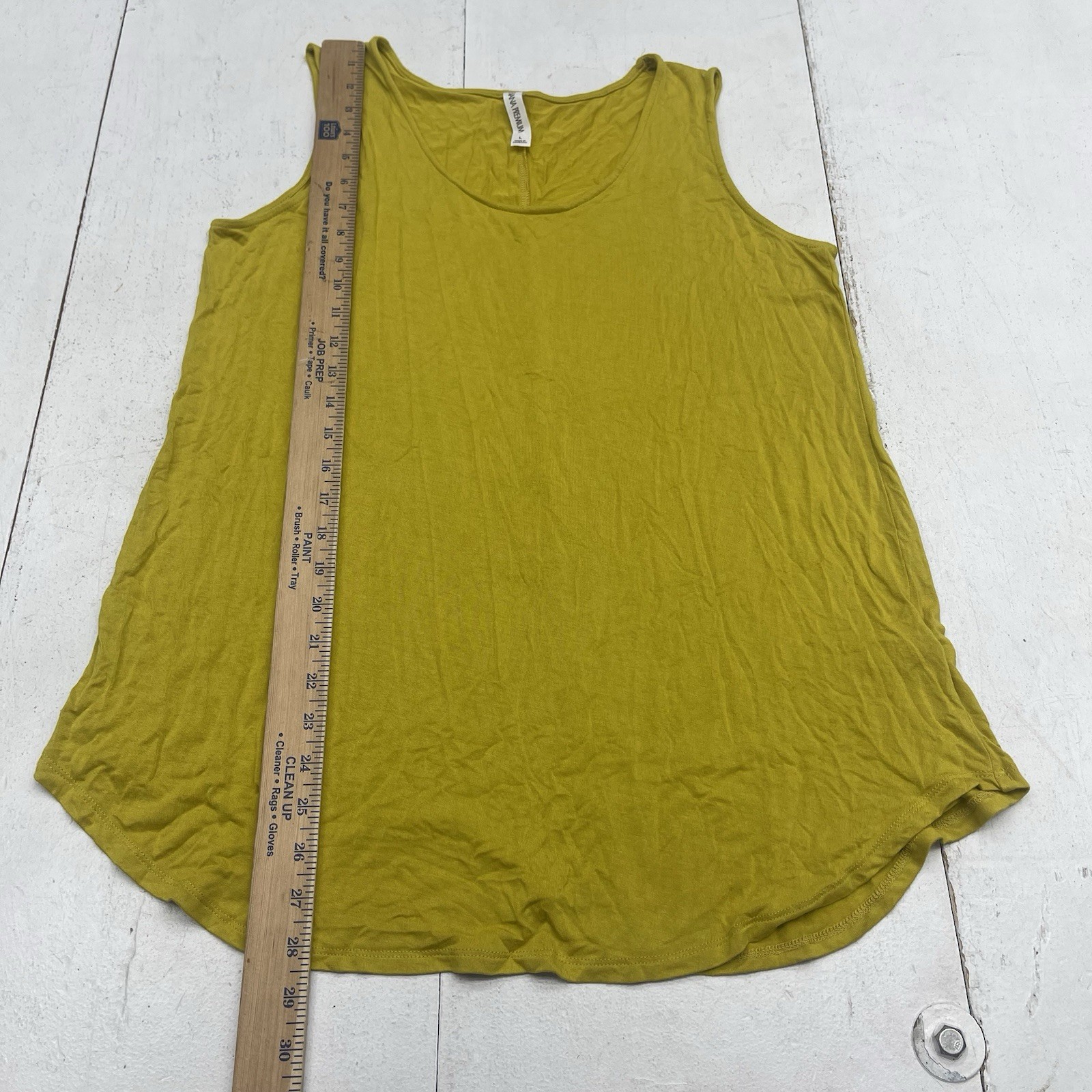 Zenana Premium Solid Yellow Basic Sleeveless Tank… - image 4