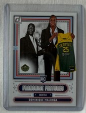 2025 Panini Donruss WNBA Franchise Features Rookie Card Dominique Malonga #19