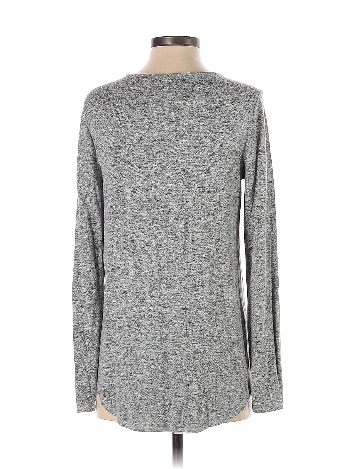Old Navy Women Gray Long Sleeve TShirt M eBay