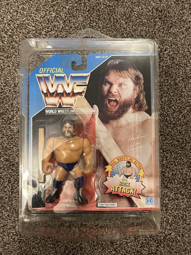WWF Hasbro Moc Hacksaw Jim Duggan...