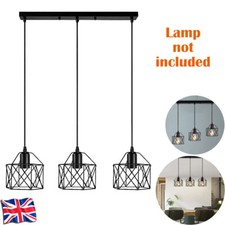 3 Way Industrial Pendant Light Modern Hanging Retro Lamp LED Ceiling Lights HOT