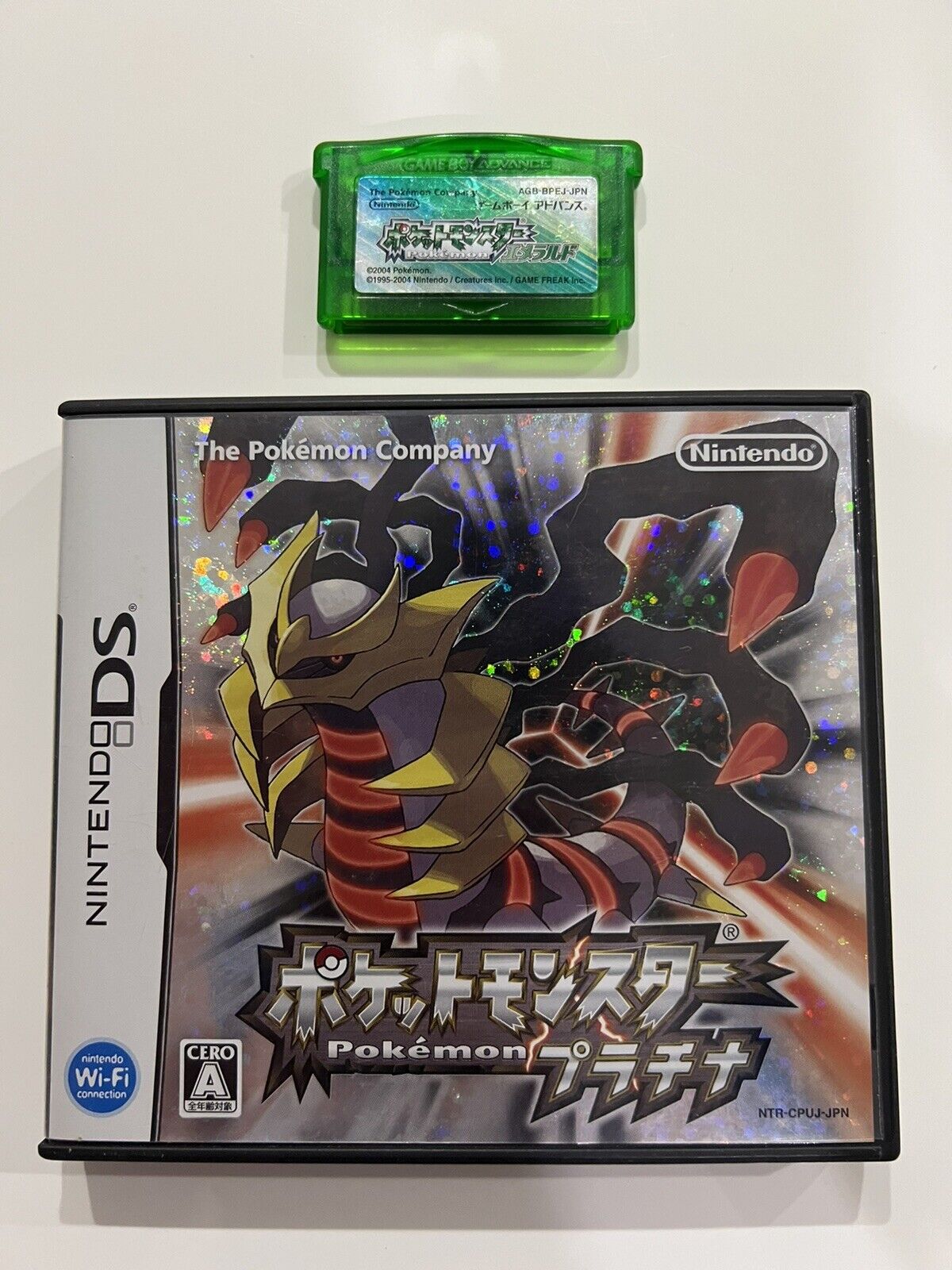 Pokemon Emerald White2 2set Nintendo DS GameBoy Advance Japanese