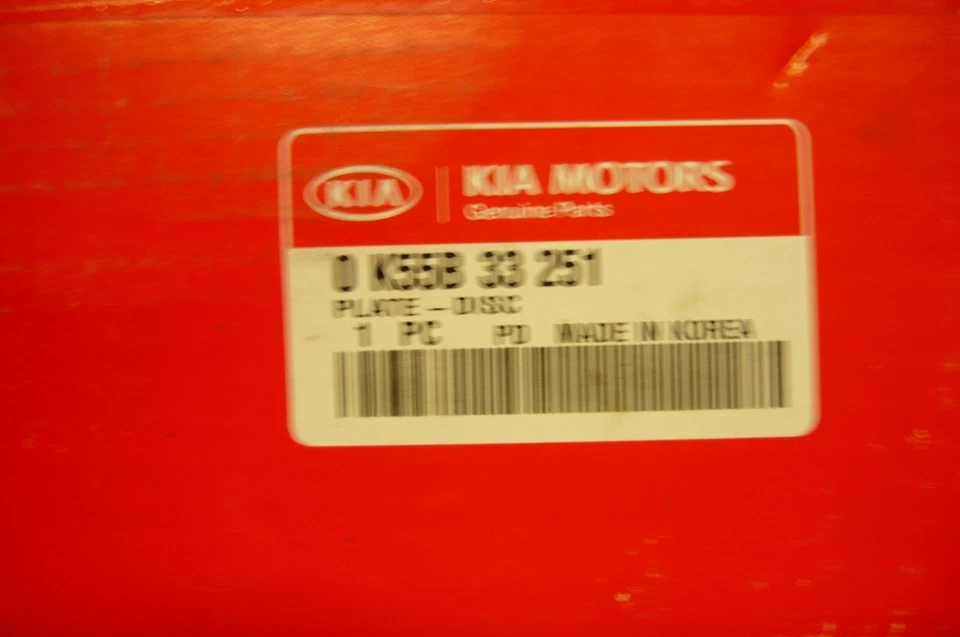 K55B33251, 2 orig. Bremsscheiben Ø274mm vorn, CARNIVAL II (GQ), CARNIVAL I (UP) - Bild 2 von 2