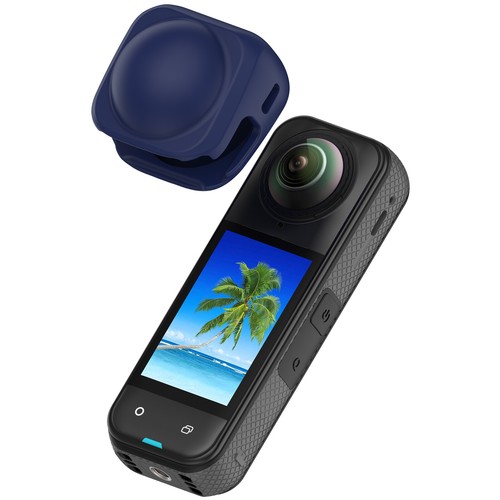 Silicone Lens Protective Cover Guard Case for Insta360 X4 X5 Camera Accessories - Picture 20 of 28