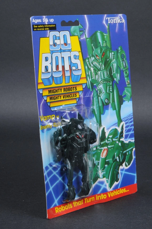 1985 Tonka Go Bots GoBots Vamp 46 Enemy Robot Monster MOC CLEAR BUBBLE - Image 4 of 4