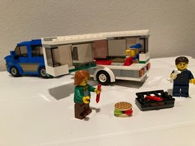 LEGO CITY: Van & Caravan (60117) Complete Set with Manuals No Box