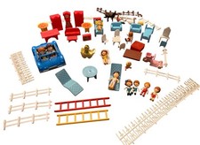 Vintage Matchbox Playset Oh Jenny Dreamworld People Animal Furniture Accessories