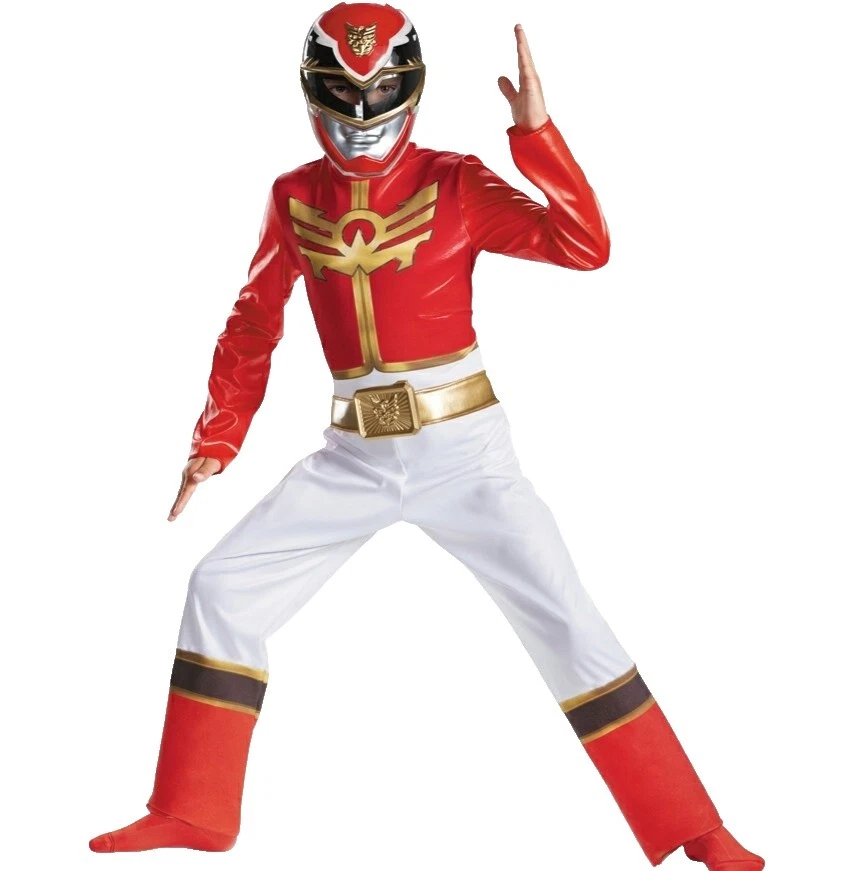 Disfraces de Power Rangers de poliéster para niño
