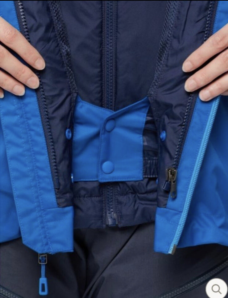 Patagonia Women's Snowbelle 3-in-1 Waterproof Hooded Jacket image 8