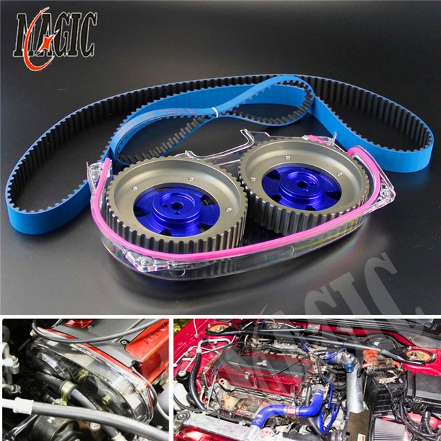 Cam Gear Timing Belt Cover For Mitsubishi Lancer Evolution EVO 9 IX