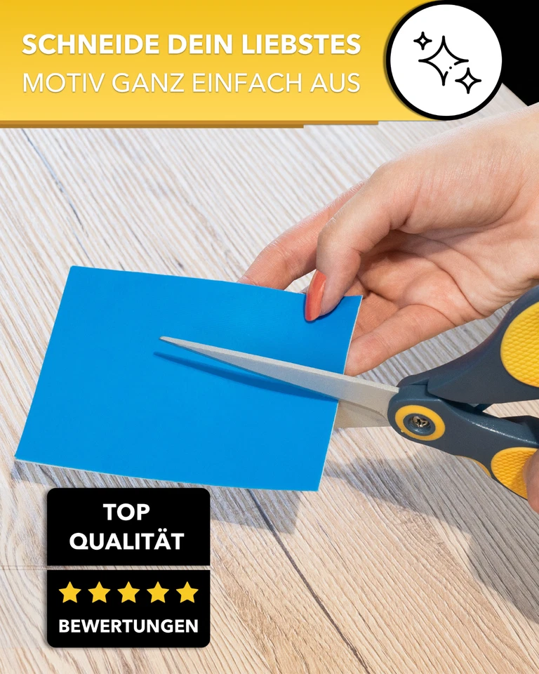 dakamilech Wachsplatten zum Basteln und Kerzen verzieren, Verzierwachs Set - Bild 3 von 4