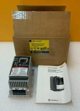 Square D VSD07U09N40 400-480 VAC, 0-120 Hz, 0.5 HP, 3 PH, Adjustable Drive. New!