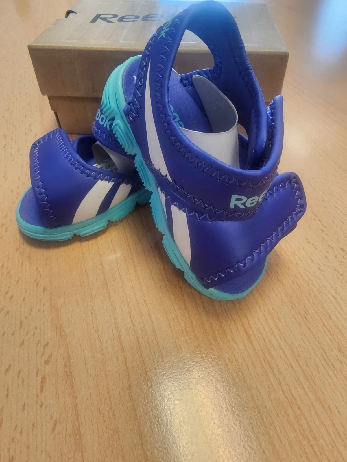 Reebok Kids Wave Glider V59320 viola blu taglia uk3 5