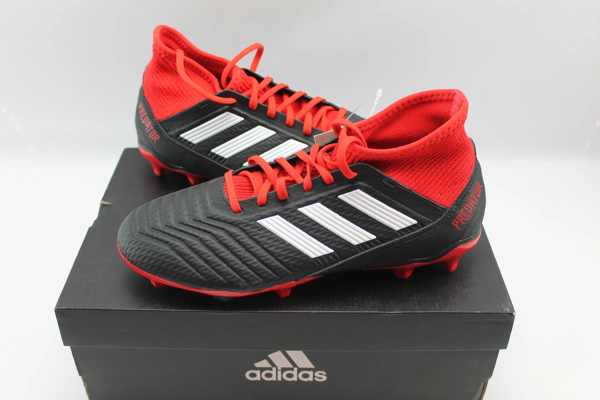 Adidas predator black sales and red