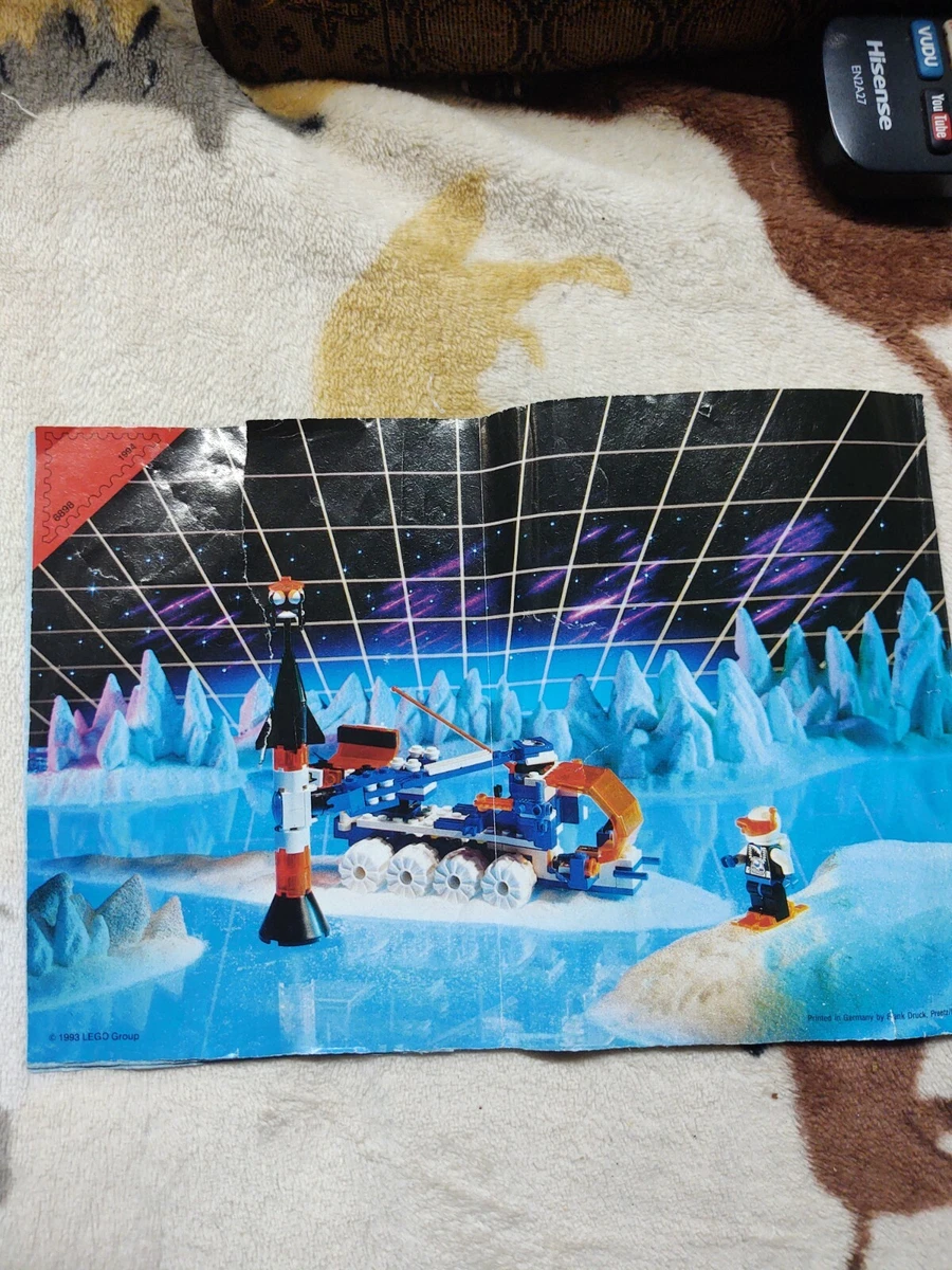 Lego 6898 Manual Booklet INSTRUCTIONS ONLY Vintage Ice Planet Ice Station 1993