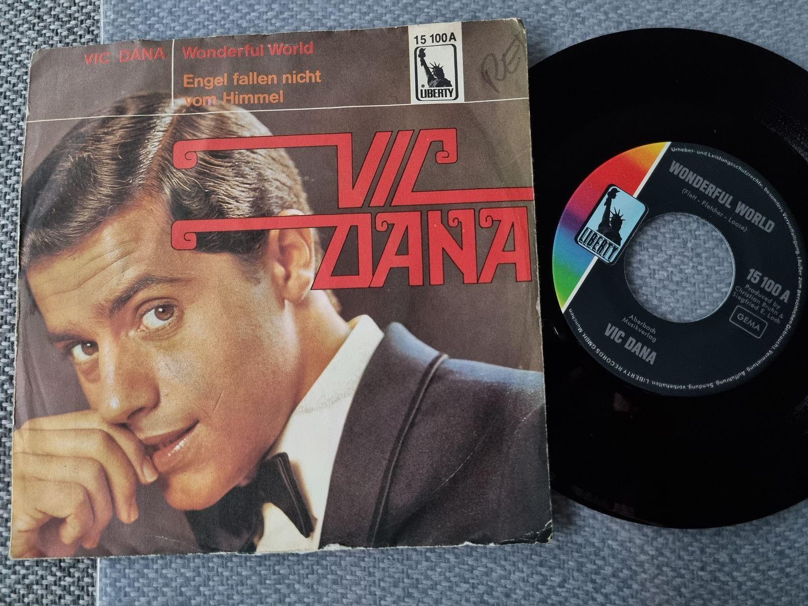 7"" Single Vic Dana - Wonderful world Vinyl Germany