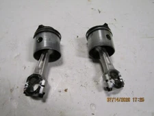 1984 JOHNSON 6 HP PISTONS AND CONNECTING RODS PART# 393732, 389779 USED
