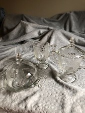 REDUIT__5 pièces ensemble de table Jeannette Baltimore poire comprend beurrier couvert