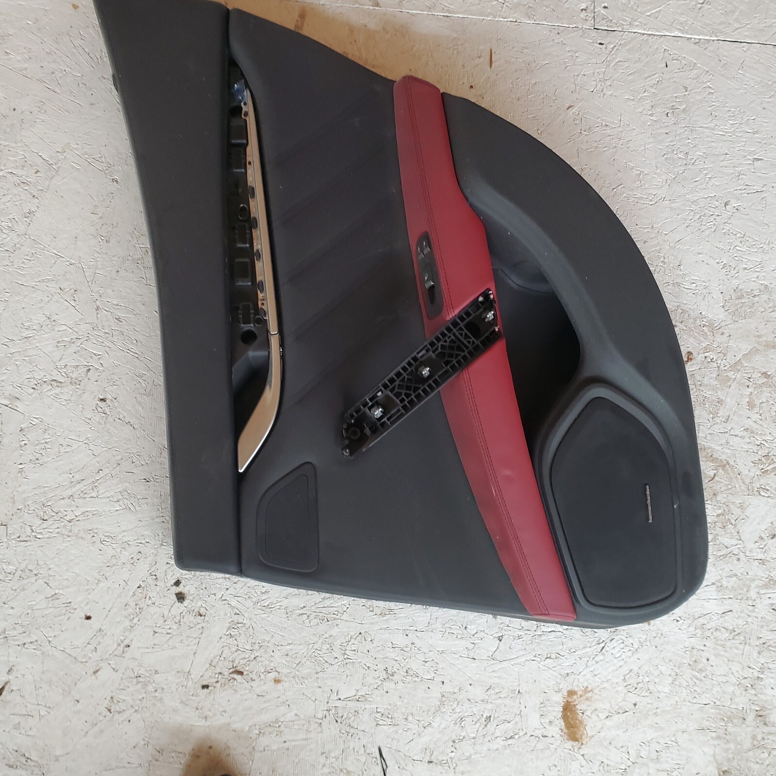 2014 - 2020 MASERATI GHIBLI REAR RIGHT PASSENGSIDE INTERIOR DOOR PANEL BLACK OEM