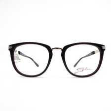 Salsa SA 8002 PL Purple Eyeglasses Frame Square 51-19-140 mm