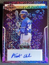 2023 Leaf Metal PURPLE DIAMOND WONDERS AUTO Austin Charles 5/5
