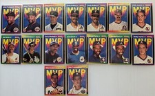 1989 DONRUSS MVP BONUS CARDS - YOU PICK