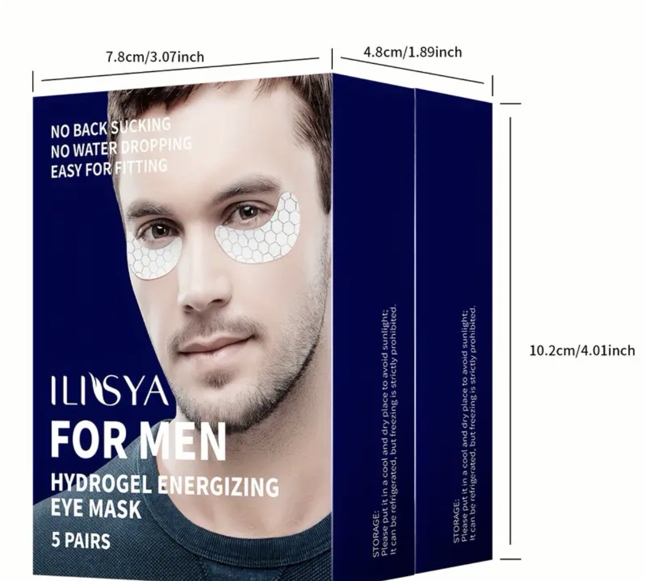 Eye Mask Firming Fine Line Bags, Black Circles.-image