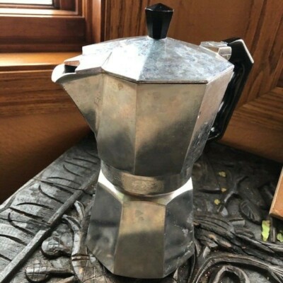 Espresso Coffee Maker Jr Stove top Express Crusinallo Made In