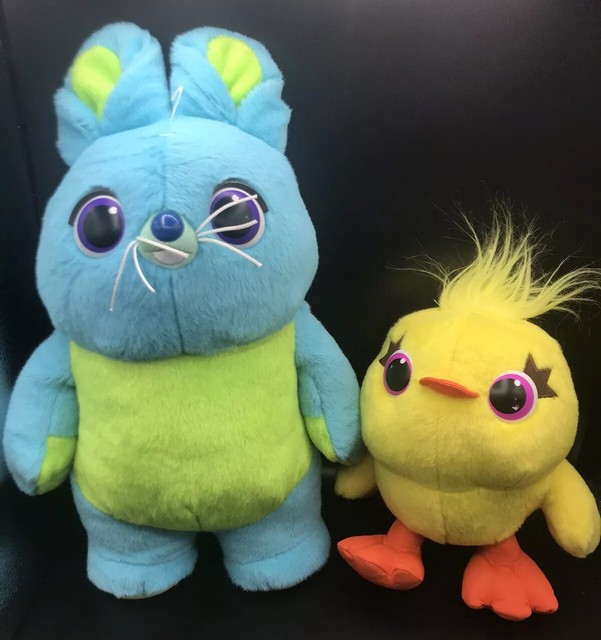 ducky and bunny stuffed animals