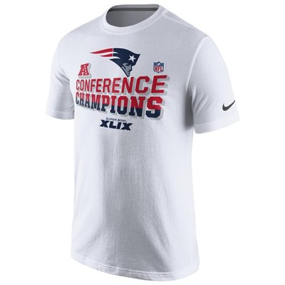 2015 NEW ENGLAND PATRIOTS~AFC CHAMPIONS~LOCKER ROOM T-SHIRT XXL