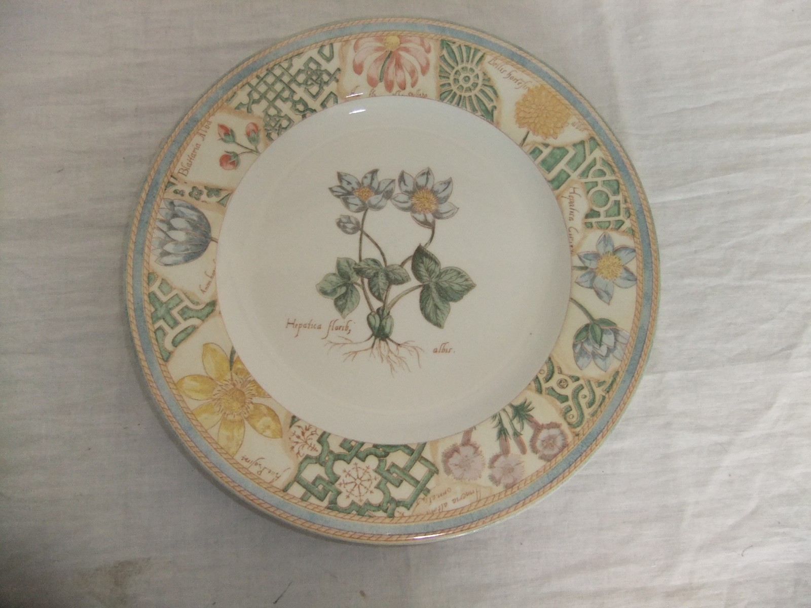 c4 Pottery Wedgwood Garden Maze (1996) dishwasher & microwave safe