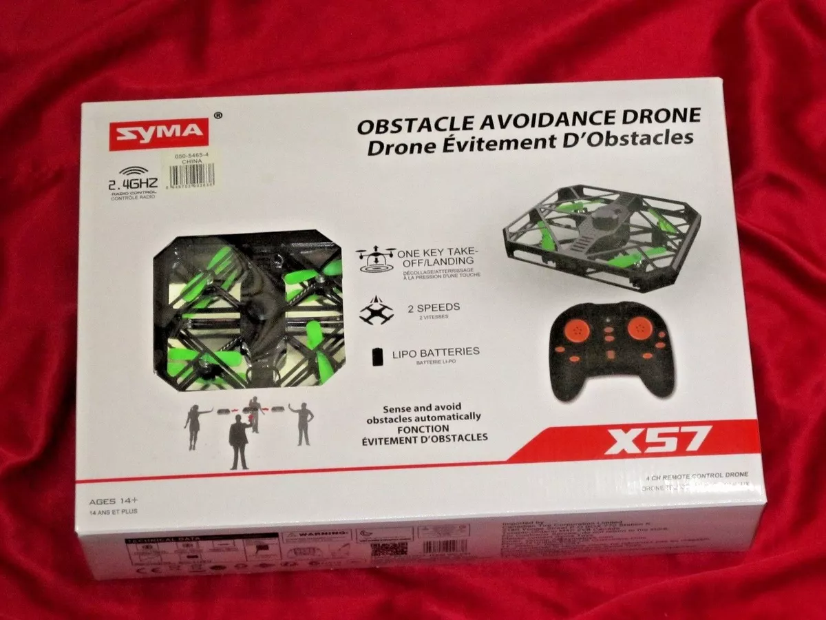 SYMA X57 Obstacle Avoidance DRONE 4 Channel Remote Control Drone NEW