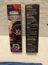 NEW 2-pack Rayhong Wheel Hub Rust Remover Spray, Cleaning Cloth & Abrasive Block