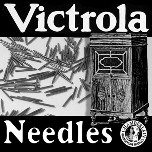 300 MEDIUM Tone NEEDLES Gramophone Victrola PhonographReproducer Sound-Box - Bild 1 von 5