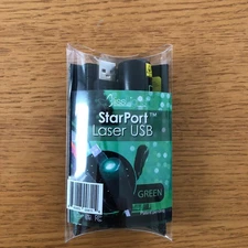 BlissLights Starport USB Laser Star Projector GREEN NEW