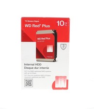 Western Digital 10TB WD Red Plus NAS 3.5 Inch Internal HDD SATA 7200RPM CMR