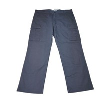 NWT Carhartt BN3574M Rugged Flex Relaxed Fit Canvas Cargo Work Mens 40x30 Gray