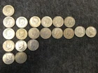20 Coin US Kennedy Half Dollar Lot 40% SILVER 1965-69