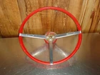 OEM GM Steering Wheel 1967 1968 Pontiac GTO Lemans Tempest Red