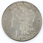 1890-CC Morgan Dollar XF details Silver $1 Carson City Mint