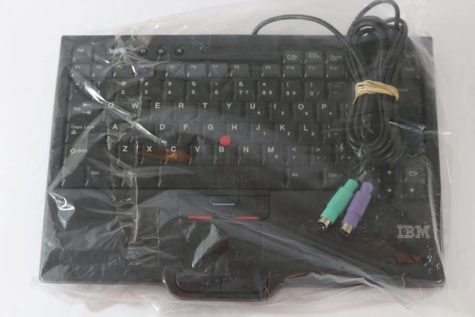 Original Lenovo IBM SK-8840 PS/2 Wired Keyboard With TrackPoint US ⭐NEW Open Box - Image 2 of 4