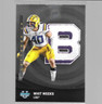 Whit Weeks LETTERED UP - 2025 Bowman University Chrome #LU-20 (RC) - LSU Tigers