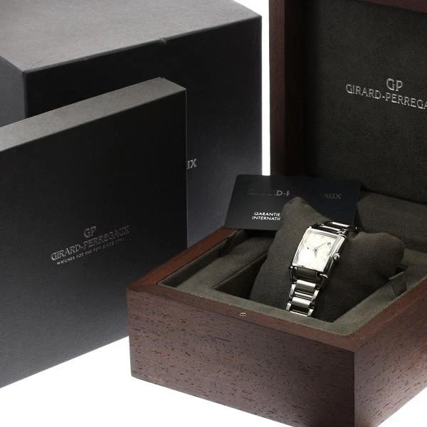 Girard Perregaux — Girard-Perregaux 25932-11-111-1 29mm SS Silver Dial Automatic Watch #C16175
