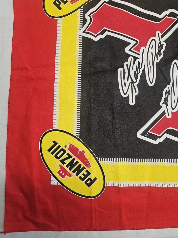 Новый из старых запасов винтажный флаг бандана Nascar Steve Park Pennzoil Earnhardt круг победителя 211⁄2" - Изображение 2 из 4