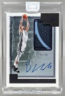 Brandon Clarke 2019 Panini One and One Purple RC Rookie Jersey Patch Auto 25/35