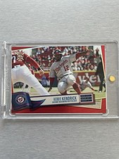 2019 Topps Big League - Howie Kendrick #324 Red foil 1/1 Nationals Dodgers