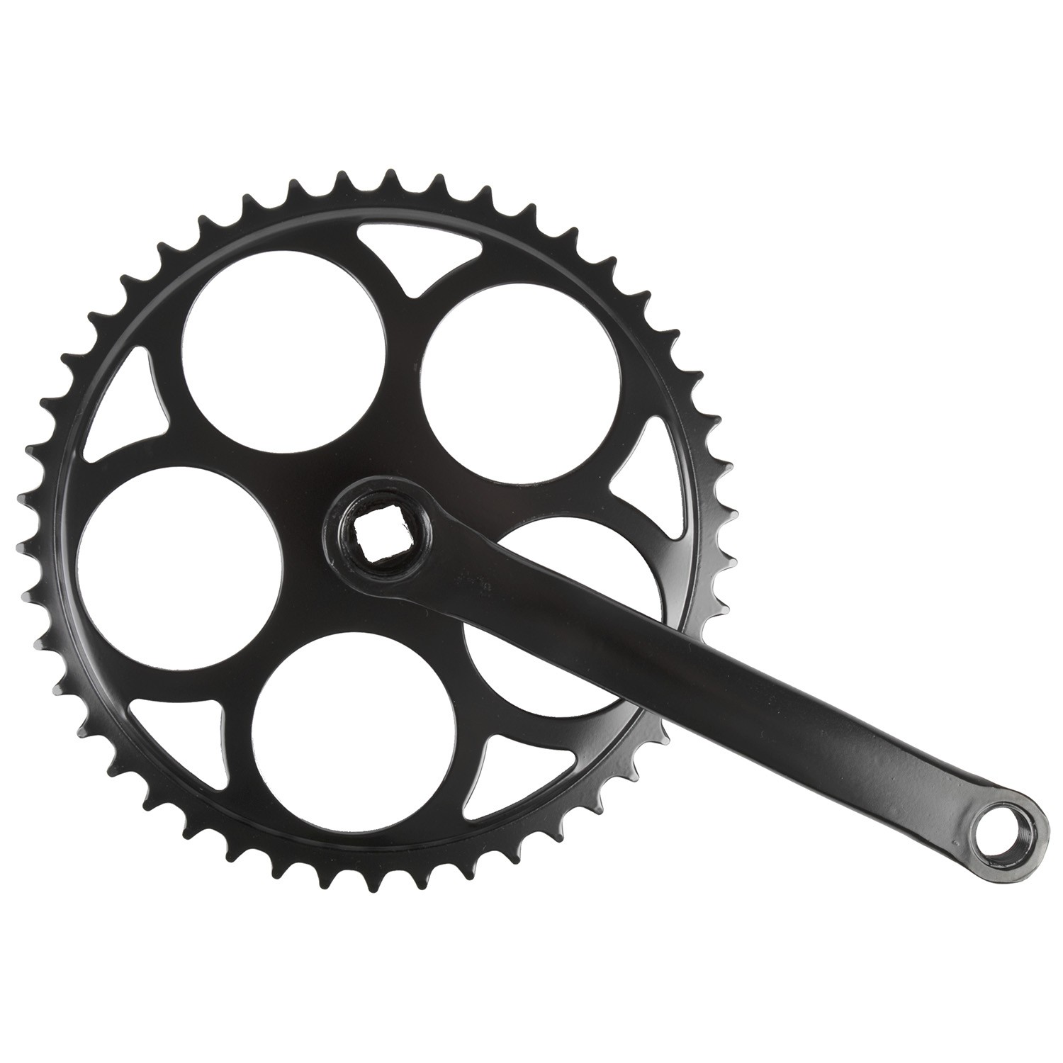 Кухонная гарнитура Fahrraf Kettenrad 46 Z с внутренней гарнитурой 170 мм 1/2 x 1/8 Stahl schwarz