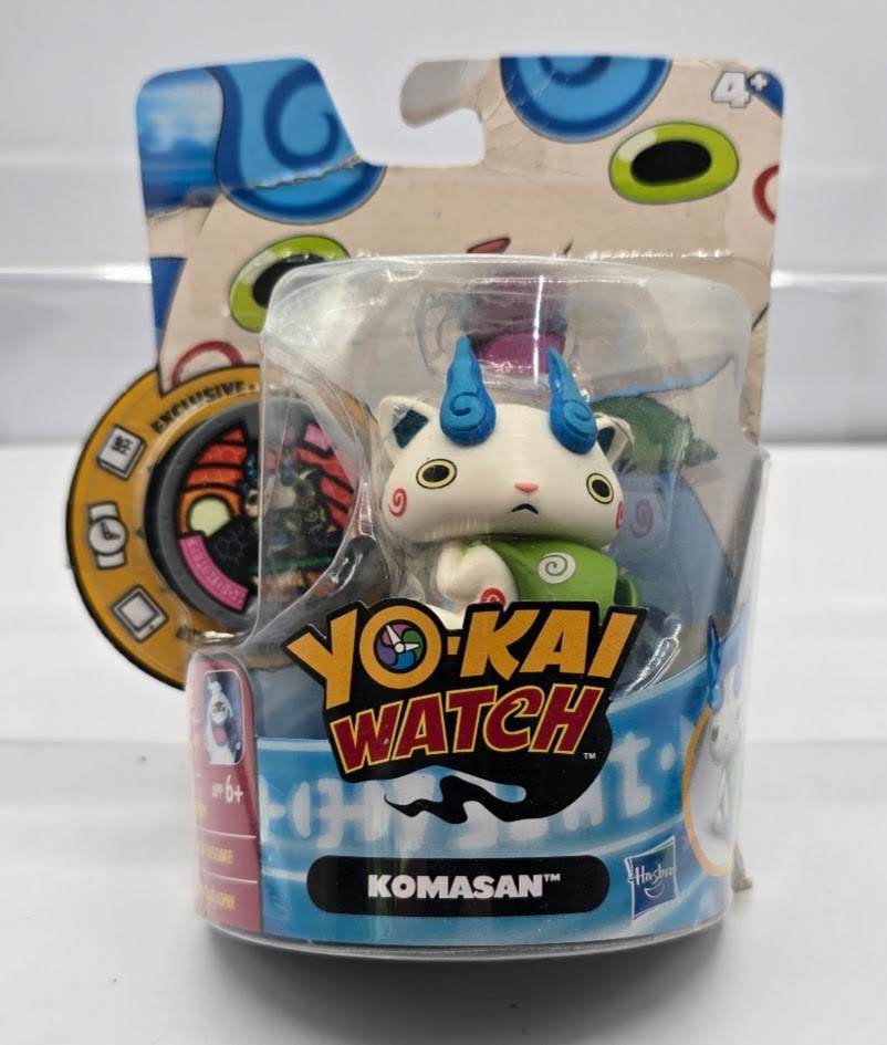 Hasbro- Yo-Kai- Watch Medal Moments- Komasan Figure- New, Unopened.